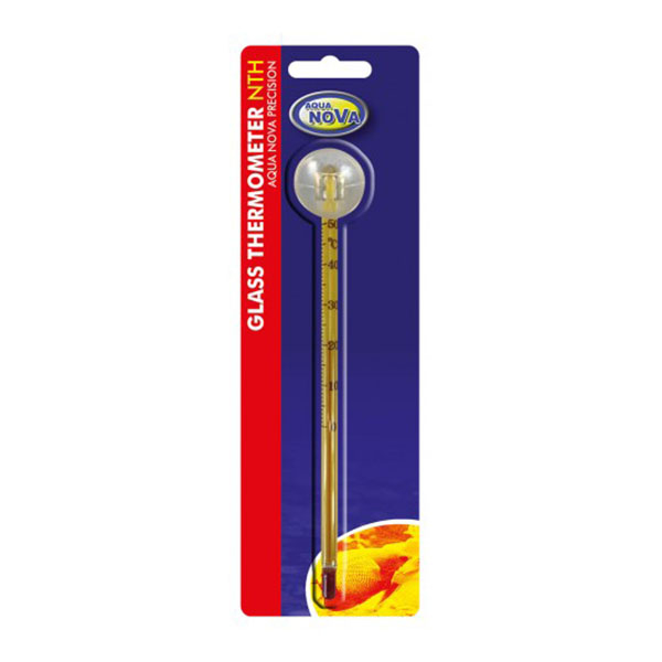 Aqua Nova Glass Thermometer mit Saugnapf